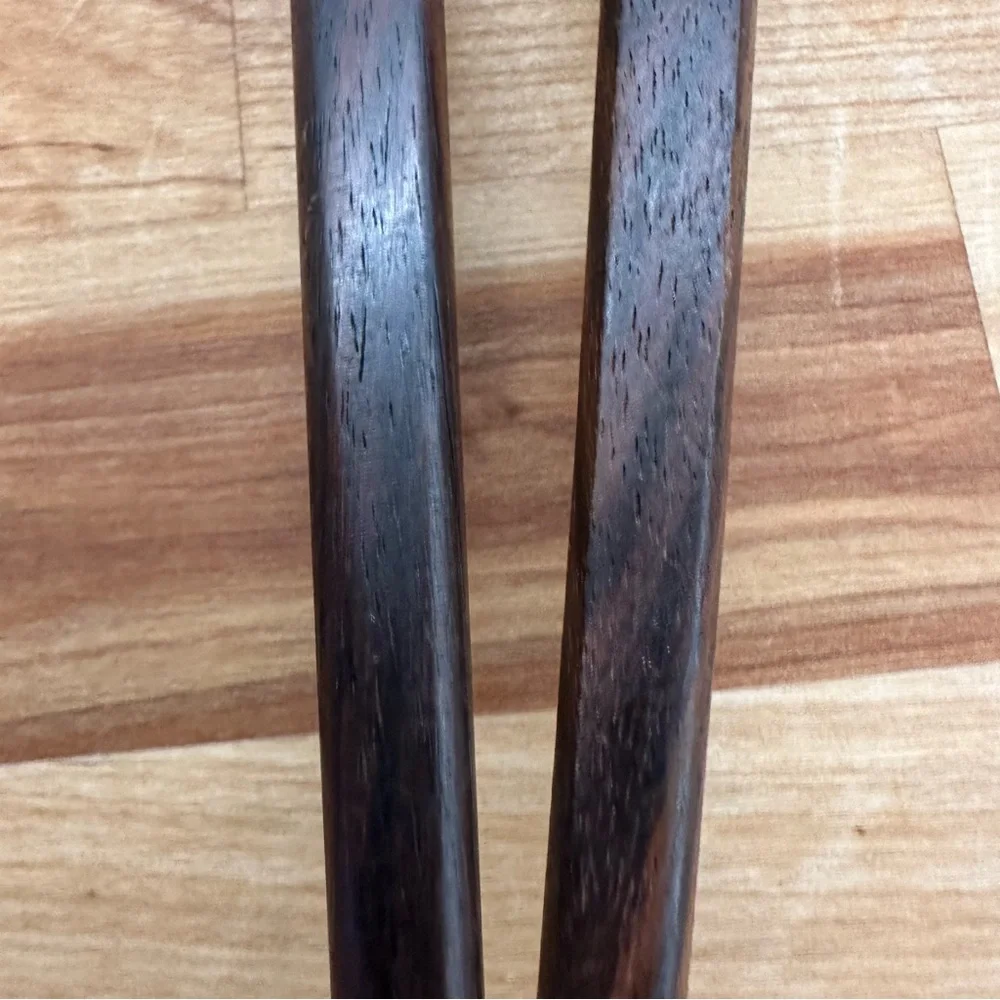 MCM Stainless Serving Set-Long Wood Handles- Japan